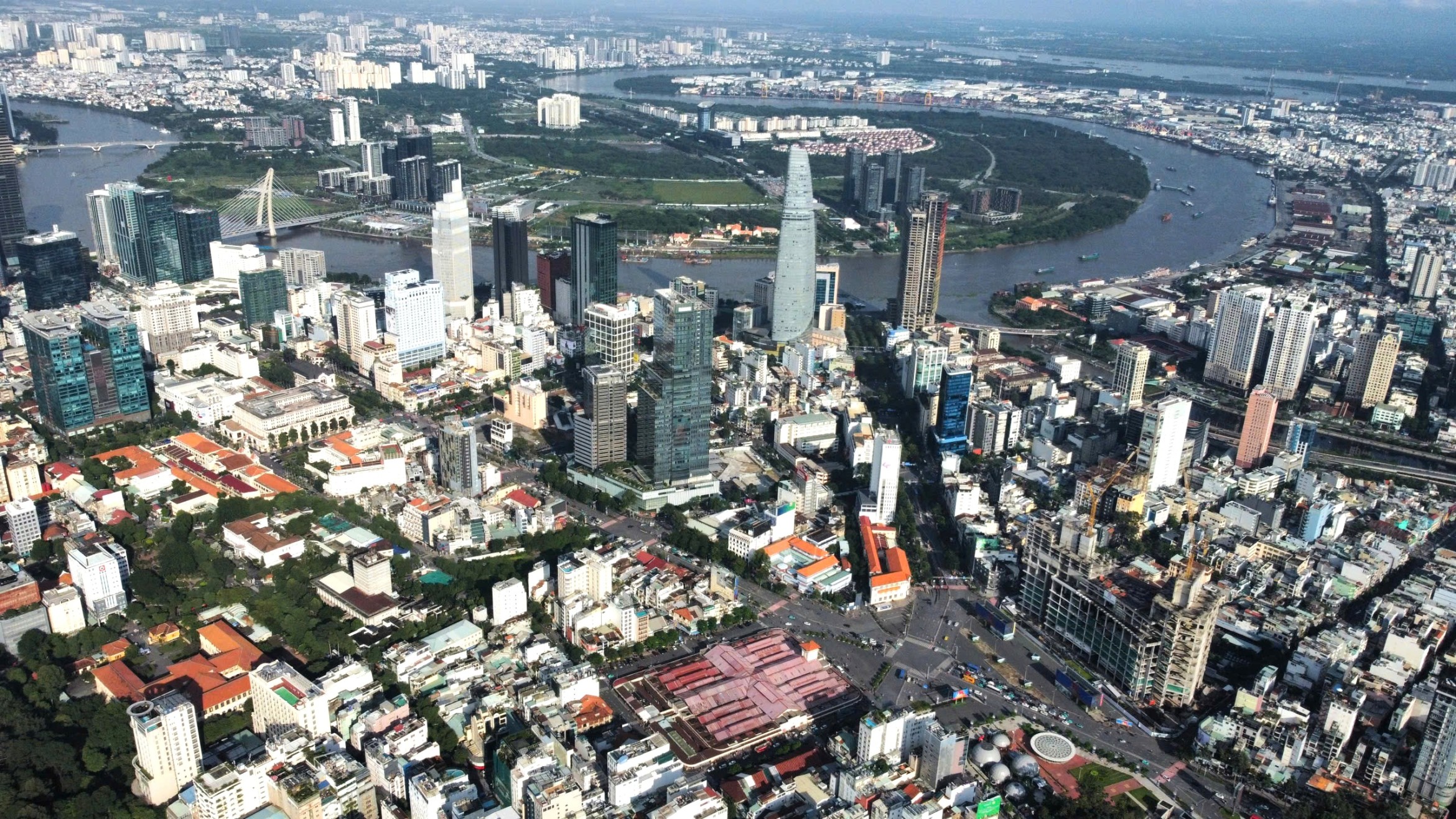 胡志明市计划让Vingroup投资12.5公顷地下空间的滨城中心现状如何?